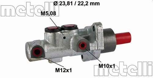 Metelli 0518 brake - metelli, 05-0518