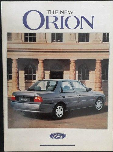Ford orion brochure 1990 - brochure,