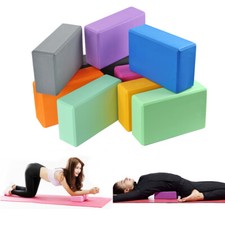 Yoga Block Workout Eva Brick Pilates Foam Foaming Stretch Fitness Exercise