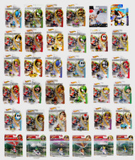 *Choose* HOT WHEELS Super MARIO KART Cars Figures Mattel HotWheels Model Car