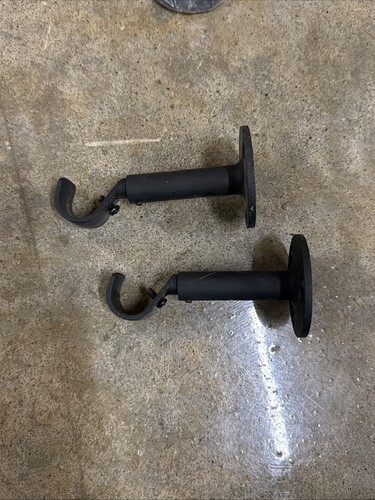 Wrought iron curtain brackets - curtain,