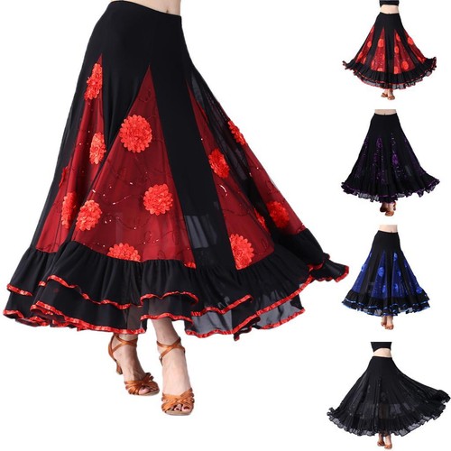 Floral sequin latin - latin,