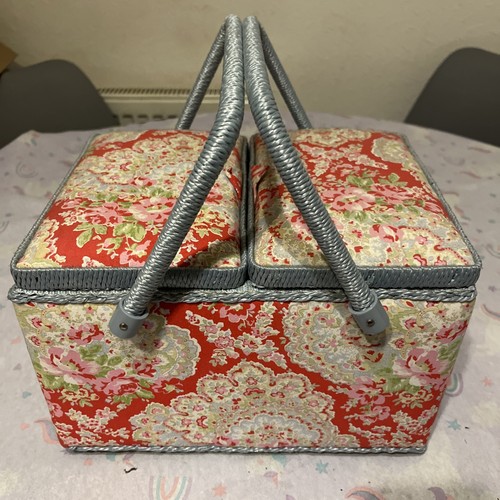 Sewing box vintage pink - pink, &