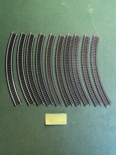 8X Hornby 00 Gauge R605 Curve