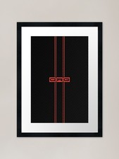 CRG Go Kart Racing Framed Art