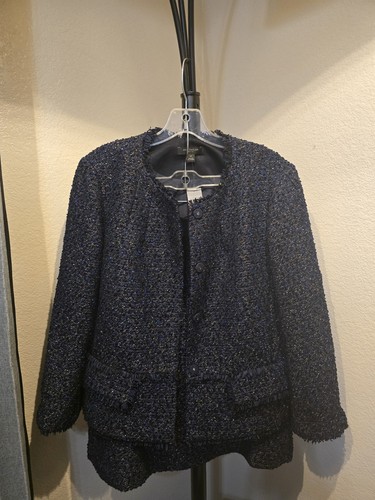 Nwt ann taylor navy boucle - nwt,