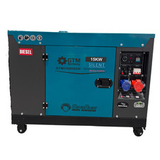 GTM 15000SDE Silent Diesel Generator 15KW 400V 3-Phase Water-Cooled 997cc AVR