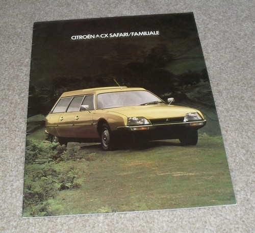 Citroen safari familiale - cx,