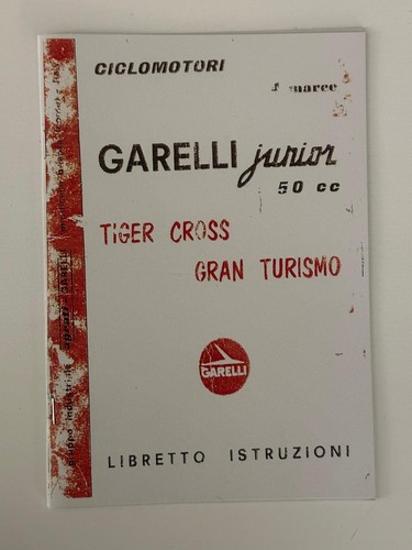 Garelli junior use and - garelli,