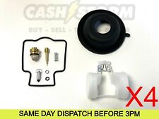 4 KAWASAKI ZZR600 ZXR750 ZX7R ZX9R  Carb Carburettor Repair Kit  Diaphragm Float