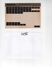 Yamaha '75 TY175B Parts List