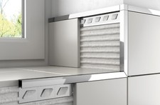 10 x Tile Trim - Metal Box