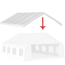 20 x 26ft Carport Replacement Canopy,Carport Cover,Frame Not Included,ONLY COVER