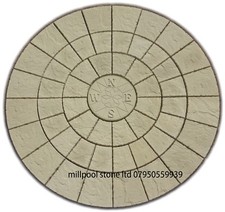  2.56m Buff  Compass Rotunda