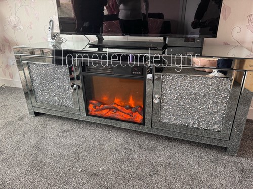 Diamond crush silver mirrored - silver,