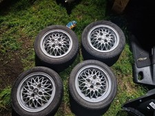1982 Vauxhall Cavalier Alloy Wheels with Good Tyres 4x100