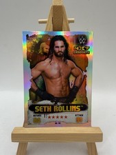 Seth Rollins 2016 Topps WWE Slam Attax Takeover Card no 46 Wrestling Holographic