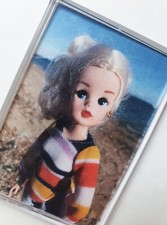 NO DOLL Super Large Fridge Magnet Sindy In Southend-On-Sea Vintage Paper M040