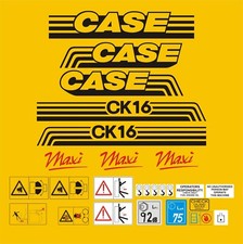 Case CK16 Maxi Mini Digger Decal Kit
