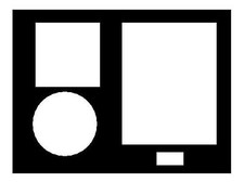 CD Mount - Frame Size 12"x16" 1 CD's with cover picture and plaque M673/1