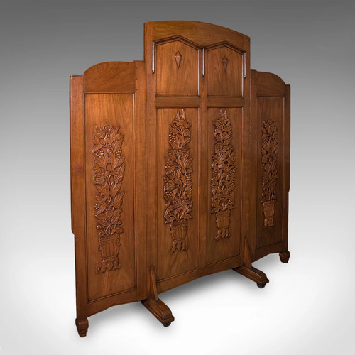Large vintage dressing - vintage, screen