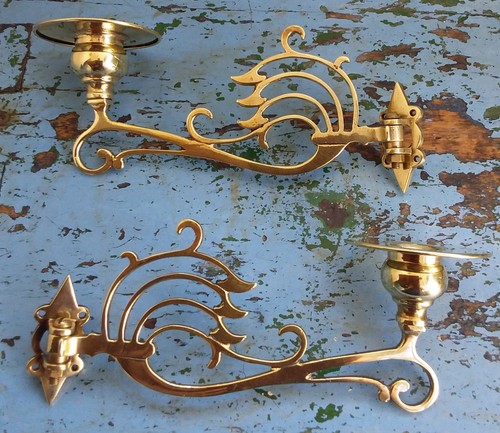 Antique vintage brass piano - antique/vintage,