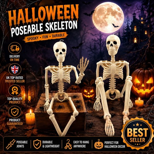 40cm poseable skeleton - 40cm,