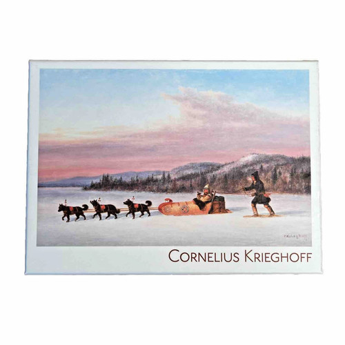 Cornelius krieghoff note cards - note,