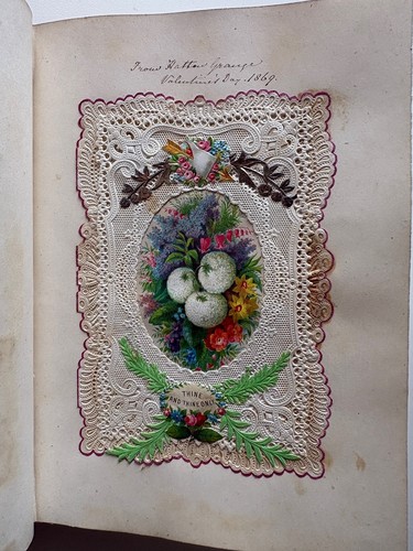 Victorian greeting card - victorian,