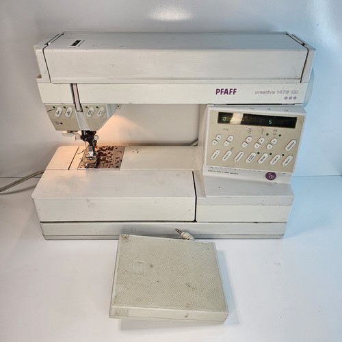 Pfaff creative 1473 sewing - creative, cd