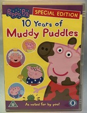 Peppa pig: 10 years of muddy puddles (2014) Special Edition  UK/R2 cert U - VGC