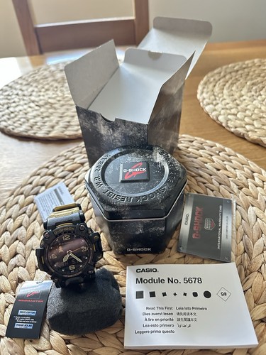 Casio shock mudmaster analog - casio,