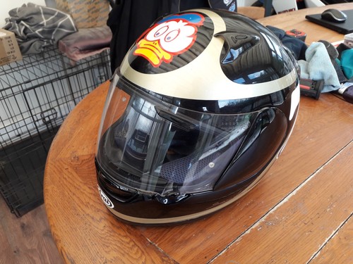Arai astro barry sheene - r,