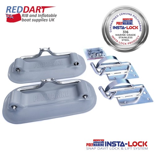 Snap davits for inflatable - davits,