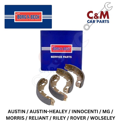 Rear brake shoes set - of, fits