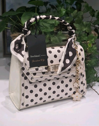 River island cream polka dot - river,