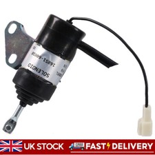Stop Solenoid For Kubota Yanmar K008-3 Excavators 16851-60010 16851-60014