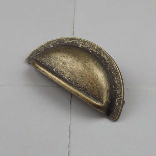 Brass kitchen cupboard handle - brass,