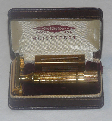 Vintage 1940 gillette gold - 1940's,