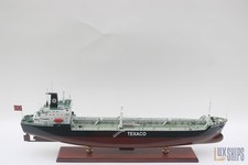 Handmade Texaco Stockholm Tanker Model – 80cm Maritime Collector Ship