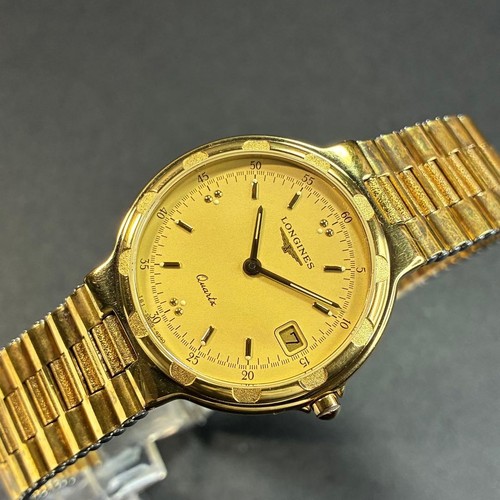Genuine longines gold conquest - longines,