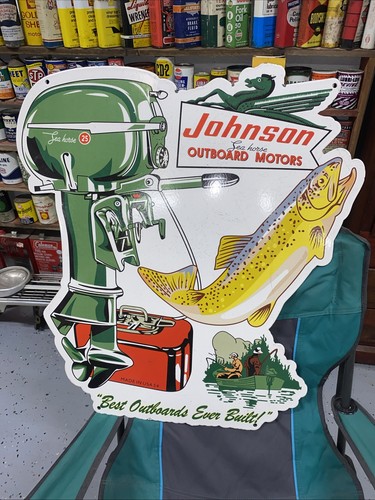 Vintage large johnson - johnson, seahorse