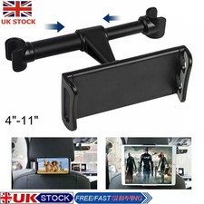 Car Headrest Mount Tablet Holder Backseat Stand for iPhone iPad Air Pro 4-11Inch