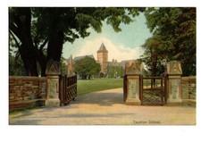 Somerset. Taunton School. Posted at Newark in 1911.