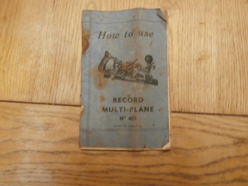 Original record 405 - record, multi