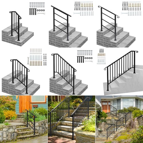 Iron handrail kit for 5 - handrail,