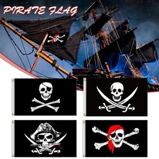 Large Jolly Roger Pirate Flag
