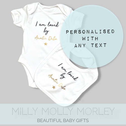 Personalised baby babygro - personalised,