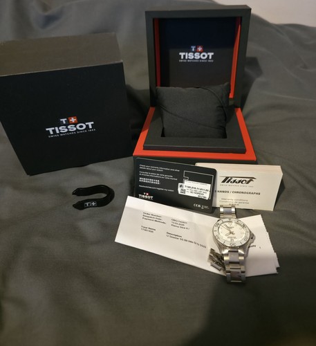 Tissot seastar 1000 white - tissot, dial