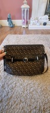 DKNY brown Monogram Crossbody